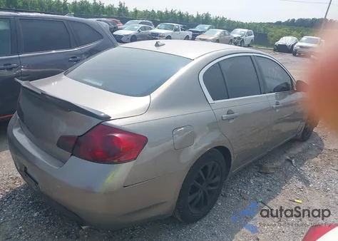 2007 Infiniti G35X из США, поврежденный, VIN JNKBV61F27M808027